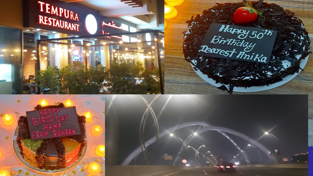 birthday vlog Tempura restaurant Dubai infinity bridge Shamseen
