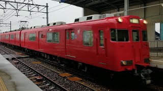 [全車一般車特急送り込み]名鉄6000系(6002F)回送列車　名古屋本線新川橋通過