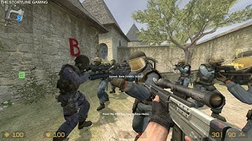 Counter Strike : Source - Amalia - Gameplay "CT Forces" (with bots) No Commentary