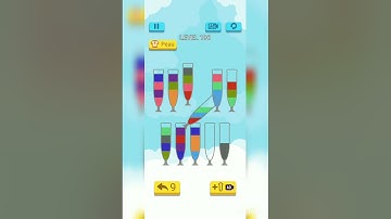 Water sort - Level 196 #sortpuz #joypuz #Water #Color #Puzzle #Games #Solution
