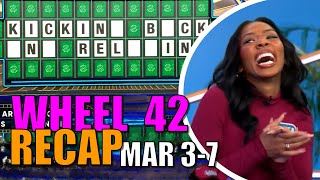 Wheel Of Fortune Season 42 Episodes March 3 To 7