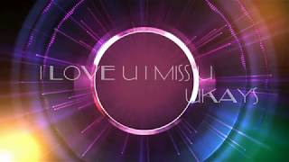 I Love You I Miss You Raya - Ukays (Lyrics video)