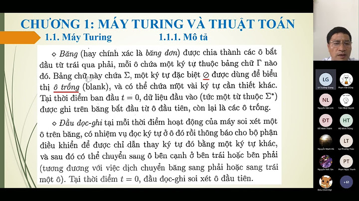 Bài tập xây dựng máy turing tính hàm