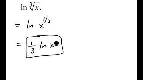 Expand Logarithmic Expressions