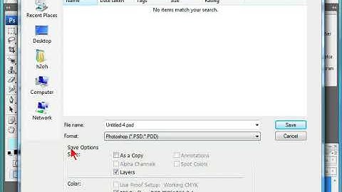 Adobe Photoshop | 6.1 Saving a File (Abdullah Publish)