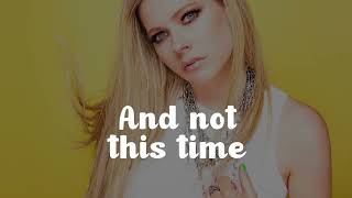 Avril Lavigne - Break Of A Heartache (Lyrics)