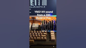 ProTracker tunes on RC2014 / YM2149 Sound chip.