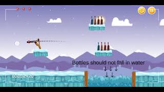 #shanzaygaming      knock down bottles snow world level 1 screenshot 4