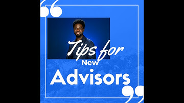 Tips for new academic advisors