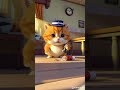 На двух лапках — за мечтой! (сосисочной) 🐾🌭 Котик-динозавр идёт за сосиской! 🦖+🐱=❤️