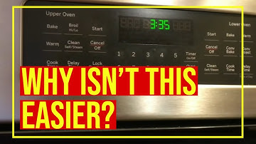 How To Change the Clock and Set the Time On A GE (General Electric) Oven