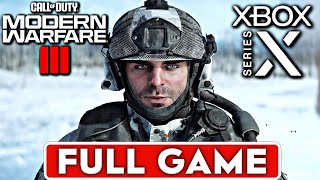 Call of Duty Modern Warfare 3 2023 - Full Game Walkthrough - No Commentary (Xbox Series X HD)