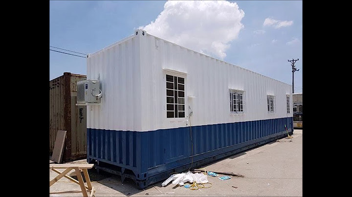 Giá thuê container văn phòng tại hà nội năm 2024