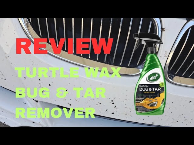 Remove Stubborn Residue  Turtle Wax Bug & Tar Remover 