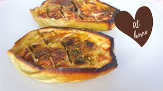 Berenjenas asadas al horno | Sencillas y deliciosas