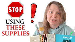 THE WORST and THE BEST watercolor supplies | watercolor supplies for beginners | painting supplies