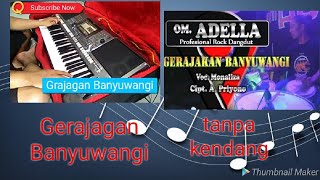 Gerajakan Banyuwangi tanpa kendang karaoke untuk tukang kendang ketipung Spesial Request