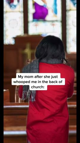 My mom after whooping me in the back of church #shorts #funny #church #mom #nostalgia