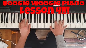 Beginners Boogie Woogie Piano Lesson 4