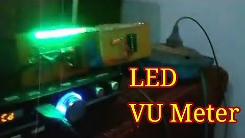 How to make 20 leds vumeter using lm3914/lm3915