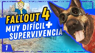 Fallout 4 en MUY DIFÍCIL + Modo SUPERVIVENCIA | DIA 1
