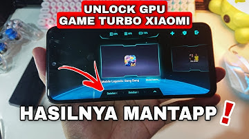 Cara Unlock GPU Xiaomi Game Turbo Tanpa PC | Tested Redmi Note 10 Lancar Jaya