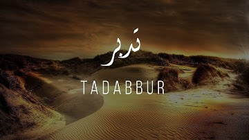 CONTEMPLATE: Surah Al Ahqaf  سورة الاحقاف - تدبر 'tadabbur'  القارئ عمر هشام العربي