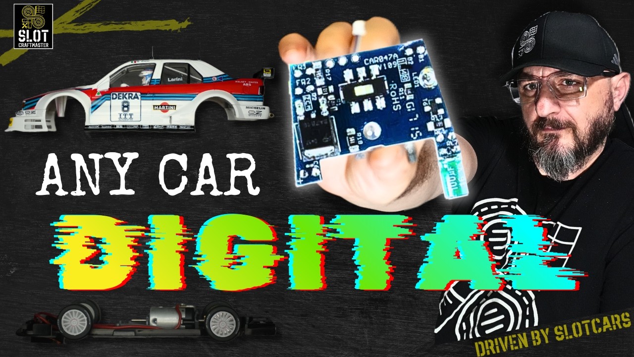 Convert ANY Slot Car | From Analogue Diva to Digital Racer