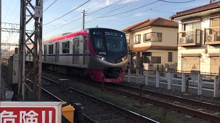 5000系準特急有り 平日日中の京王線 武蔵野台駅付近