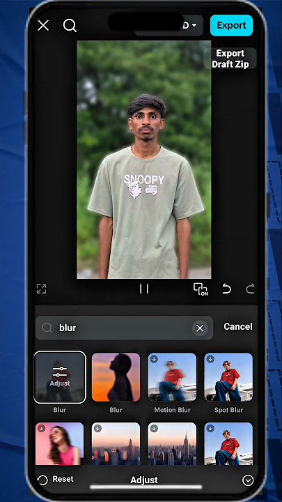 How to blur cinematic video 😱 | How to blur background #blur #capcut #tutorial #shorts