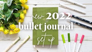 plan with me | Cách Bắt Đầu Bullet Journal 2022 | Set Up Bullet Journal 2022