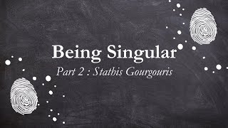 Being Singular [Stathis Gourgouris ]