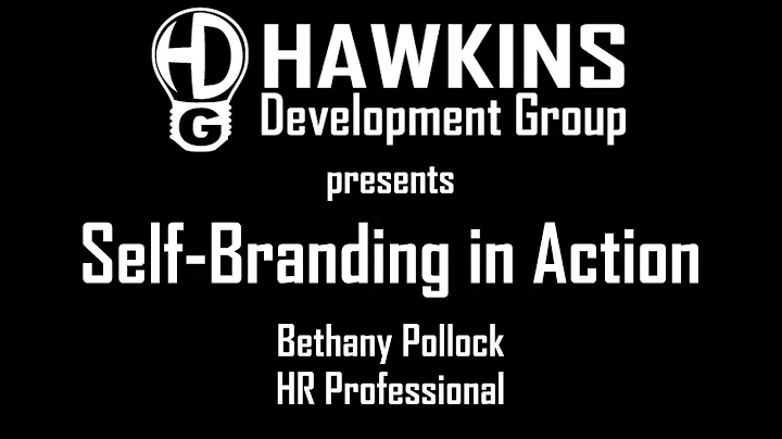 Self-Branding in Action - Bethany Pollock | HawkDG