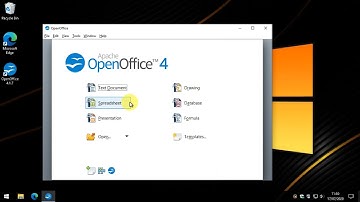 Windows 10: Installing Apache Open Office (With Basic Writer & Calc Example)