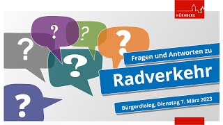 Digitaler Bürgerdialog März 2023: Antworten zum Thema Radverkehr