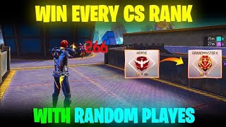 How To Win Every CS Rank With Random Players | Clash Squad Ranked Tips and Tricks | Free Fire