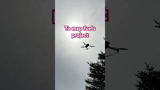 Unmanned Aircraft Systems (UAS) launches to map a fuel break #firemitgation