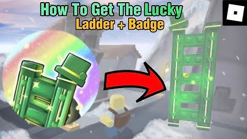 How To Get The *NEW* “Lucky Ladder” In ROBLOX Steep Steps ^^