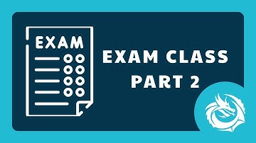 The Exam Class in LaTeX Part 2 - Multiple Choice Questions