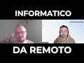 Lavorare da remoto come informatico