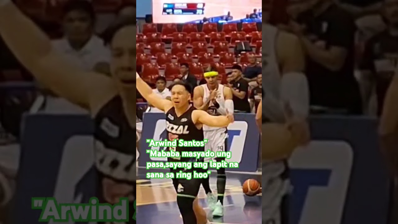 ARWIND SANTOS(xPBA PLAYER)