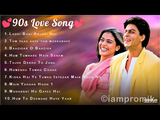 90’S Love Songs 💕90's Evergreen Hindi  Song💕 Udit Narayan, Alka Yagnik, Kumar Sanu, Sonu Nigam 🔥 class=