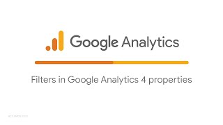 Filters in Google Analytics 4 properties