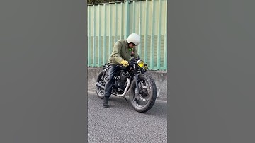 【ENGINE SOUND】CB400SS CAFE RACER CUSTOM #caferacer #hondamotorcycles