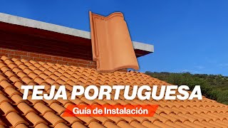 GUÍA DE INSTALACIÓN TEJA PORTUGUESA | Ladrillera Mecanizada