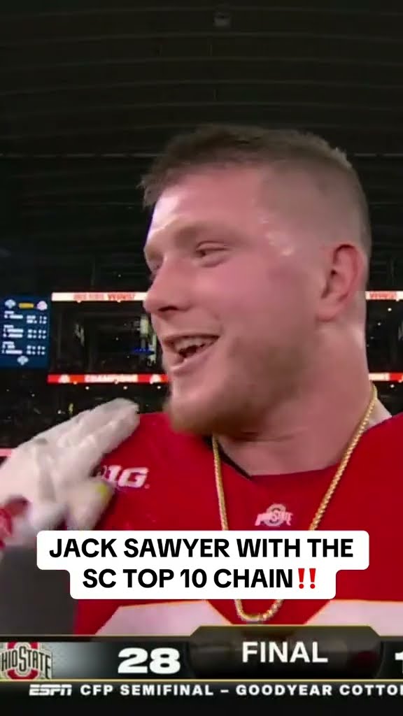 Jack Sawyer got the SC Top 10 chain ?
