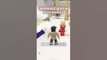 Adopt Me Build Hack! level Up Your Builds With Mannequins! #adoptme #buildhacks