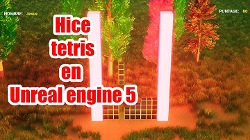 UE5| Hice Tetris en unreal engine 5!