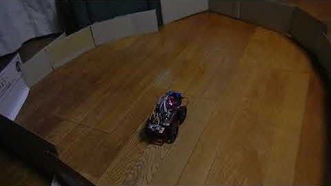 ISQチャンネル　超音波センサーで障害物を回避するロボットカー（１）