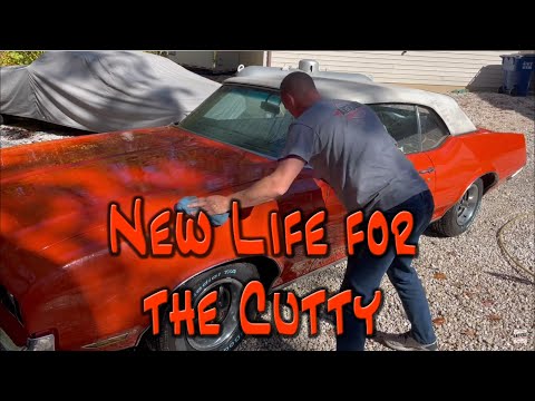 Brought back to Life after 24 YEARS 1972 Oldsmobile Cutlass Supreme Convertible